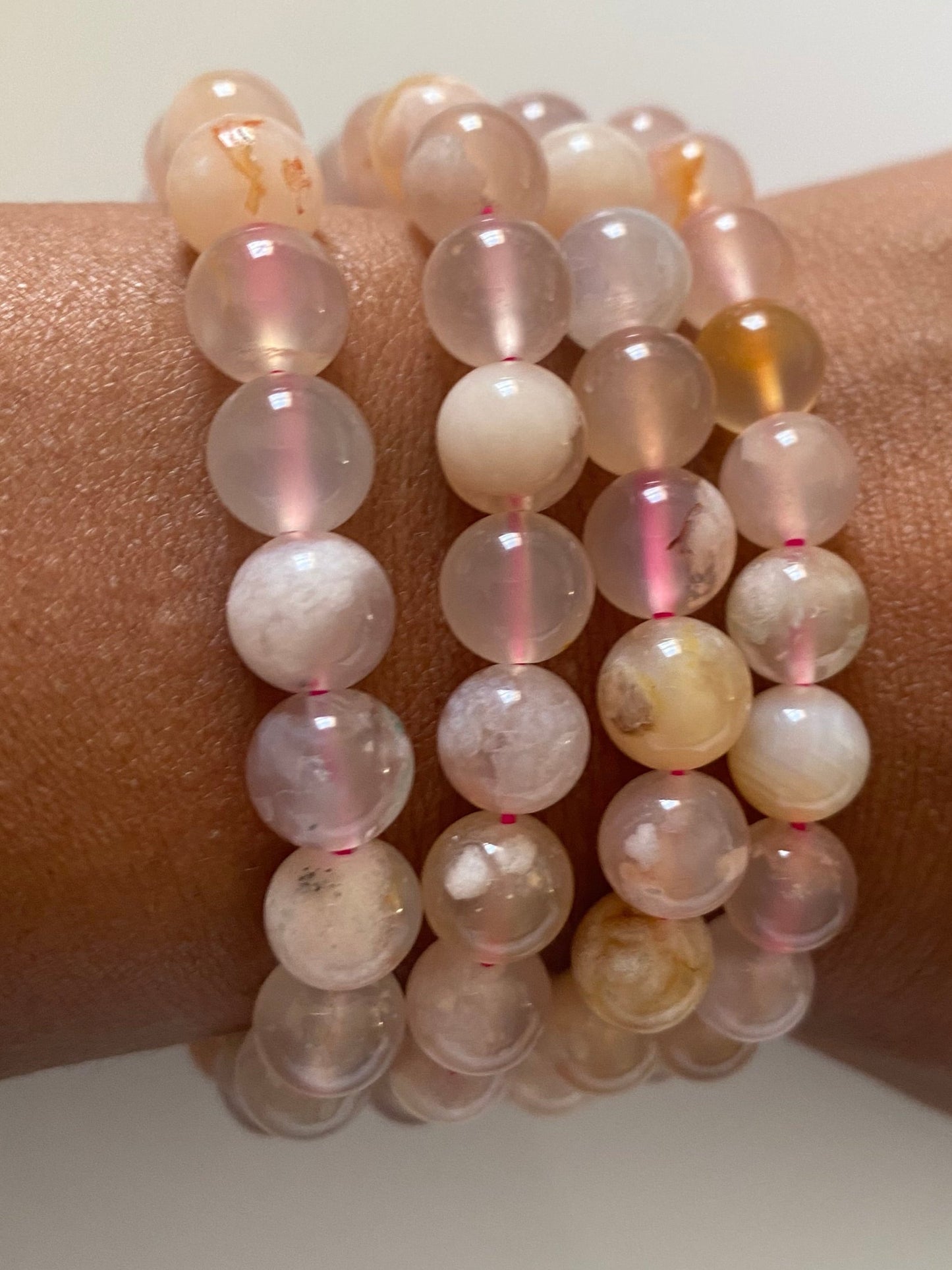 Natural Crystal Energy Bracelets