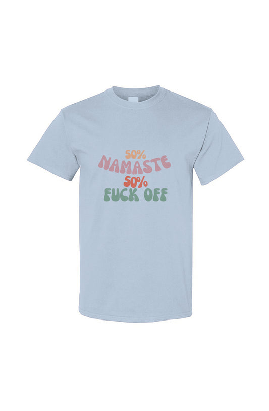 50% Namaste 50% F-off