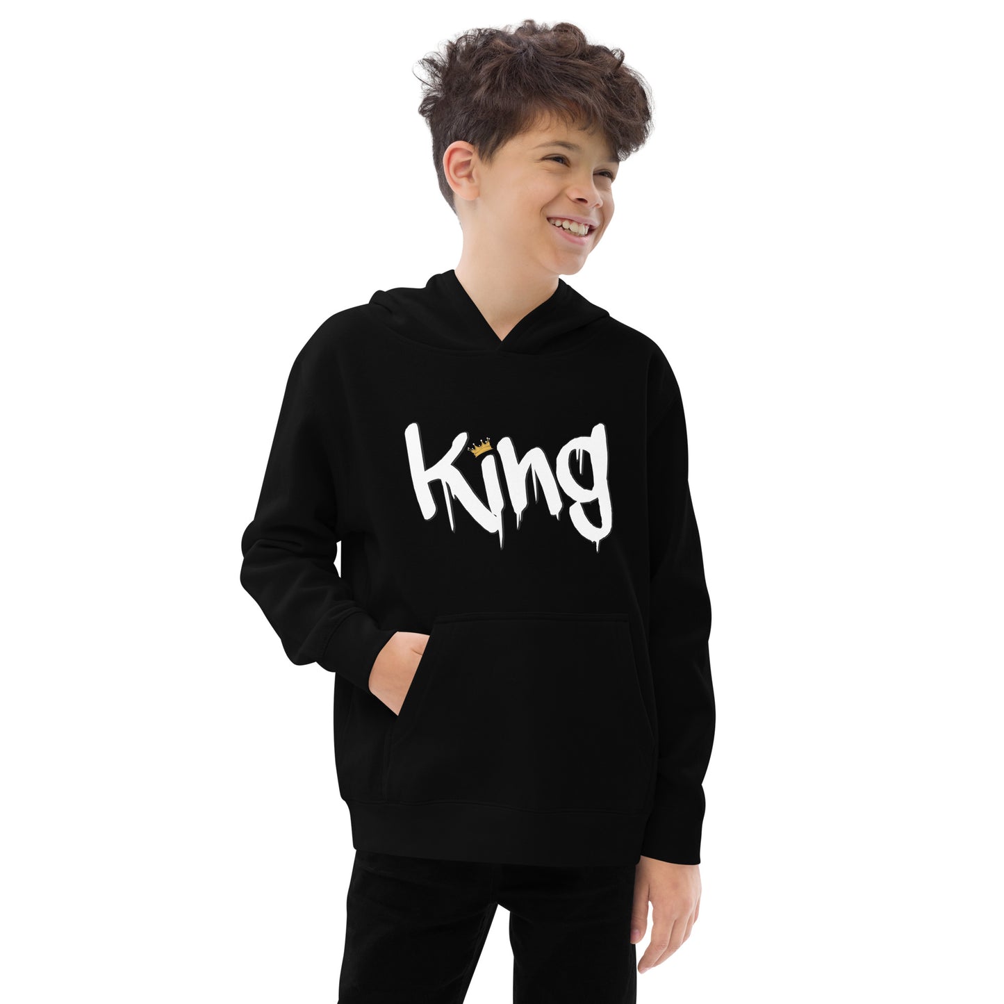 King Kids fleece hoodie