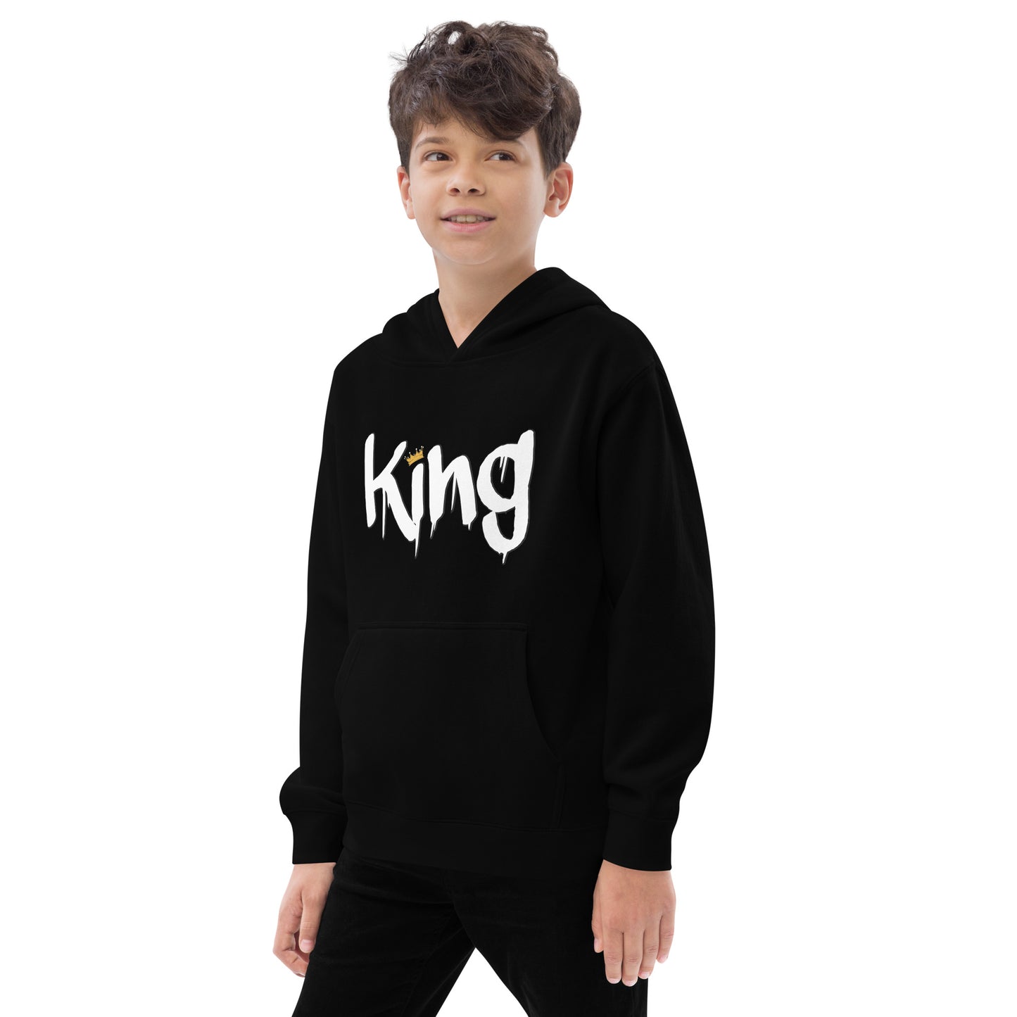 King Kids fleece hoodie