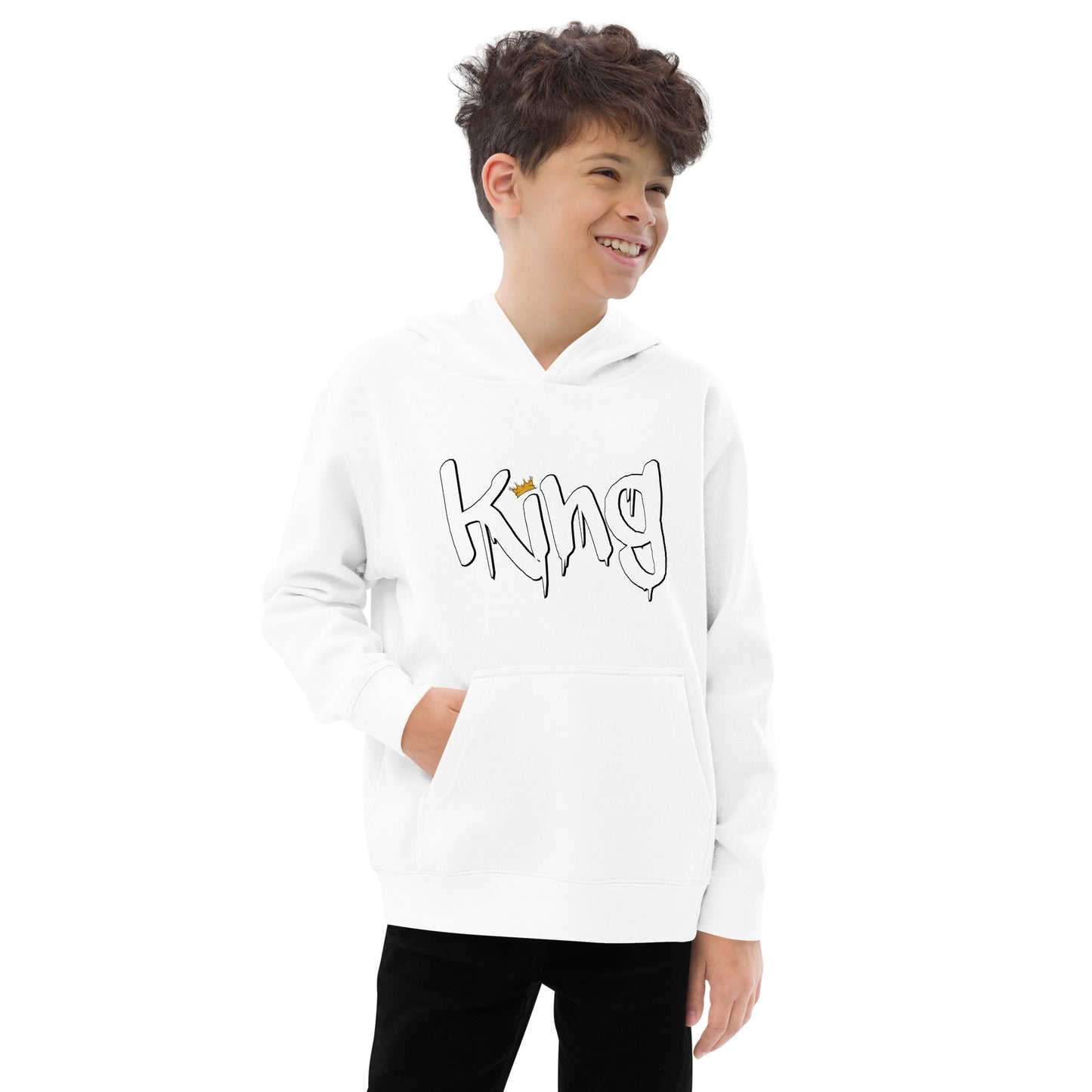 King Kids fleece hoodie