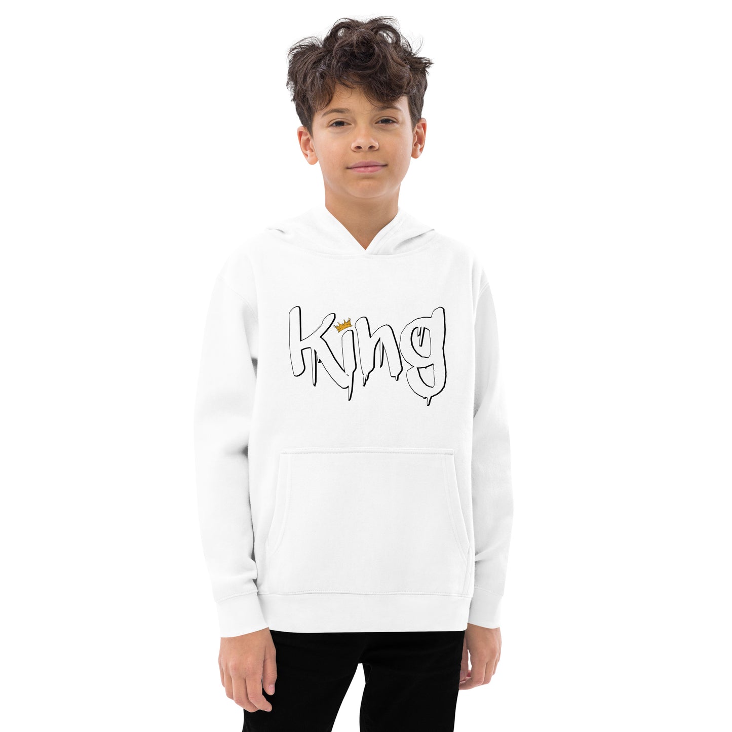 King Kids fleece hoodie