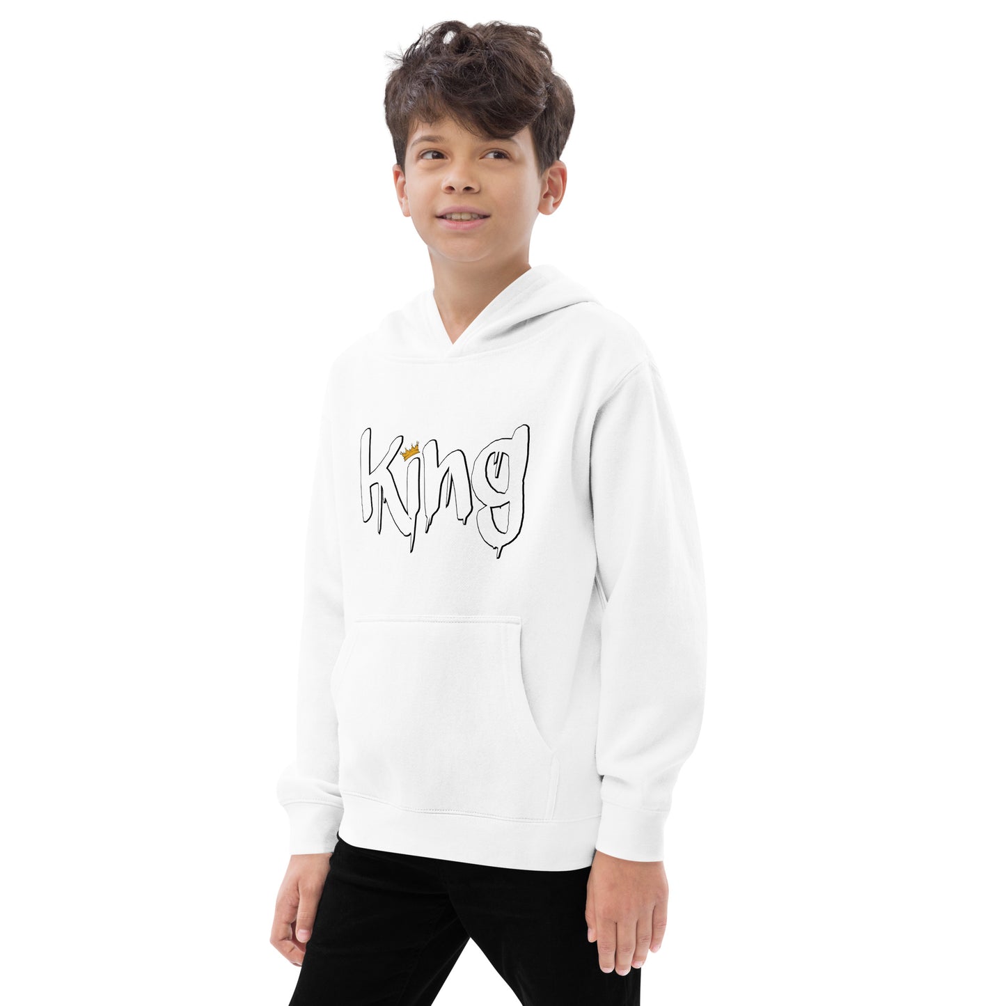 King Kids fleece hoodie